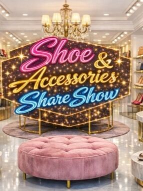 SHOE & Accessories  SHARE SHOW TRAIN - ADD 2️⃣ TO THE 🔵. 8pm To 10pm EST